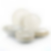 Набор столовый на 6 персон стоунмания уайт, 19 предметов