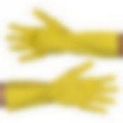 Перчатки латексные с хлопковым напылением, ромашка и VE, р-р XL