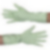 Перчатки латексные с хлопковым напылением, олива, р-р XL