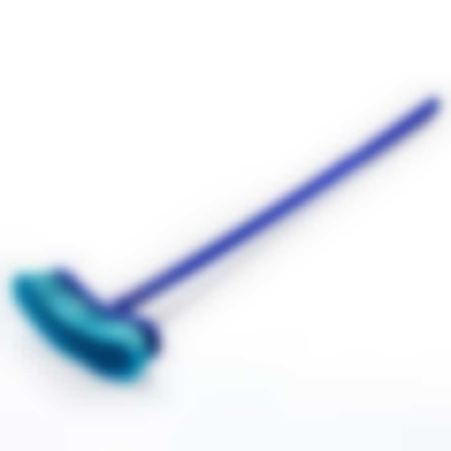 Щетка с черенком "Комфорт" (мягкая) (цвет в ассортименте)