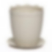 Кашпо с поддоном "Плетенка", объем 1,5 л