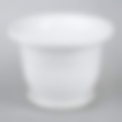 Горшок-кашпо с поддоном "Лозанна", объем 11 л (белый)