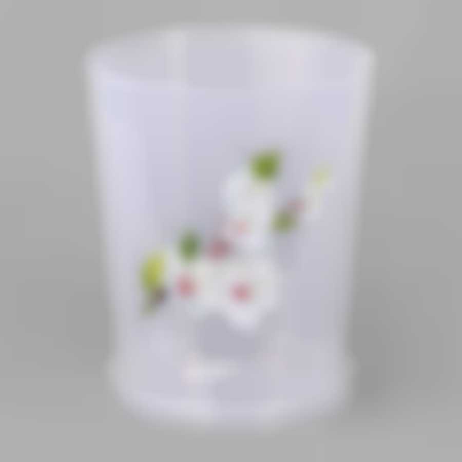 Горшок цветочный для орхидеи с поддоном, объем 3,5 л (прозрачный)