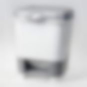 Контейнер для мусора с педалью, объем 8 л, 250 х 250 х 300 мм (цвет в ассортименте)