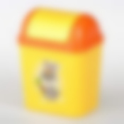 Контейнер для мусора, объем 800 мл, 115 х 86 х 156 мм (цвет в ассортименте)