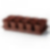 Набор для рассады из 10 горшков, 410*170*90 (цвет в ассортименте)