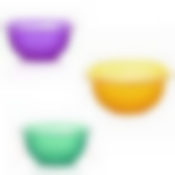 Миска Dunya Plastik "Кристальная", объем 4,4 л (цвета в ассортименте)