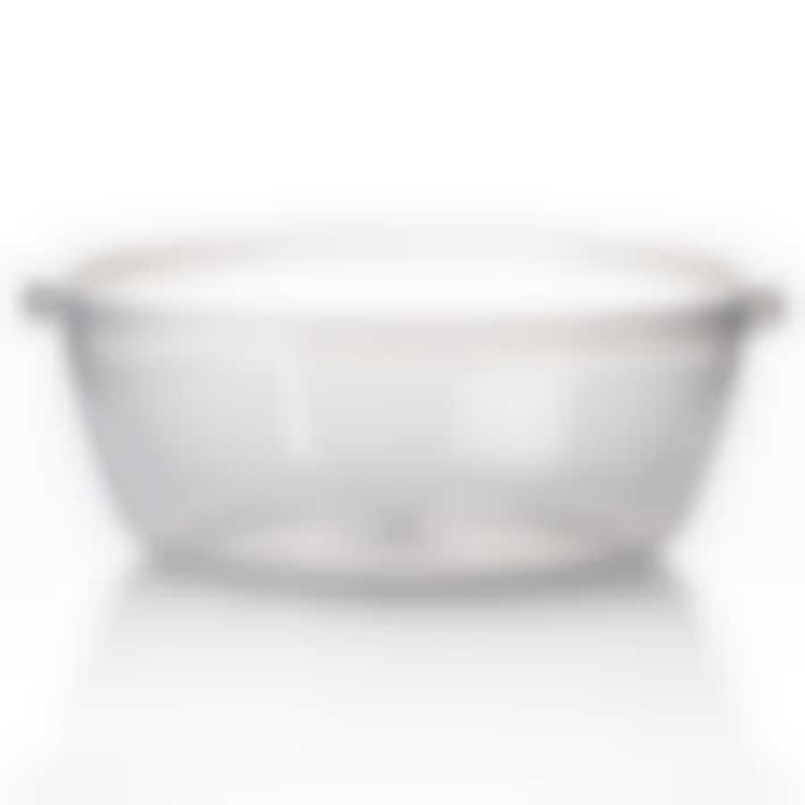 Миска круглая прозрачная, объем 1 л