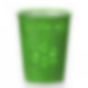 Стакан "Соблазн", объем 200 мл (зеленый)