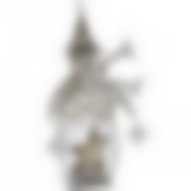 Фигурка декоративная House & Holder "Снеговик", 14 х 5 х 27 см