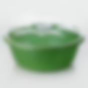 Миска круглая с крышкой, объем 7 л