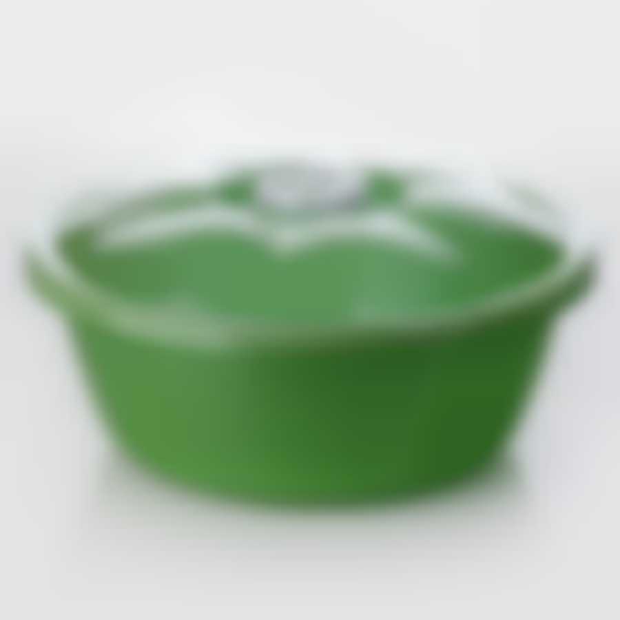 Миска круглая с крышкой, объем 7 л