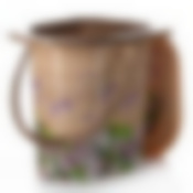 Ведро - туалет 17 л Плетенка (декор) (цвет в ассортименте)