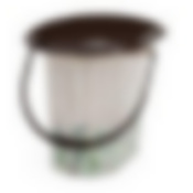 Ведро-туалет "Летний день", объем 17 л (цвет в ассортименте)