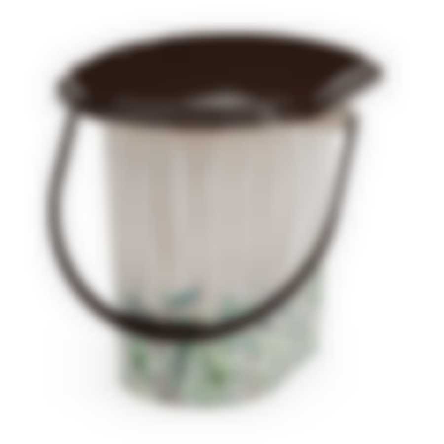 Ведро-туалет "Летний день", объем 17 л (цвет в ассортименте)