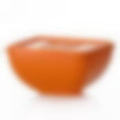 Салатник квадратный с крышкой 0,5 л