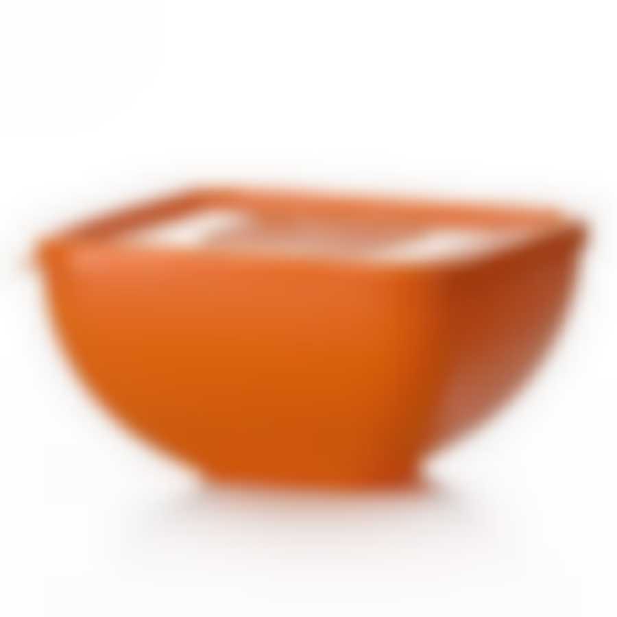 Салатник квадратный с крышкой 0,5 л