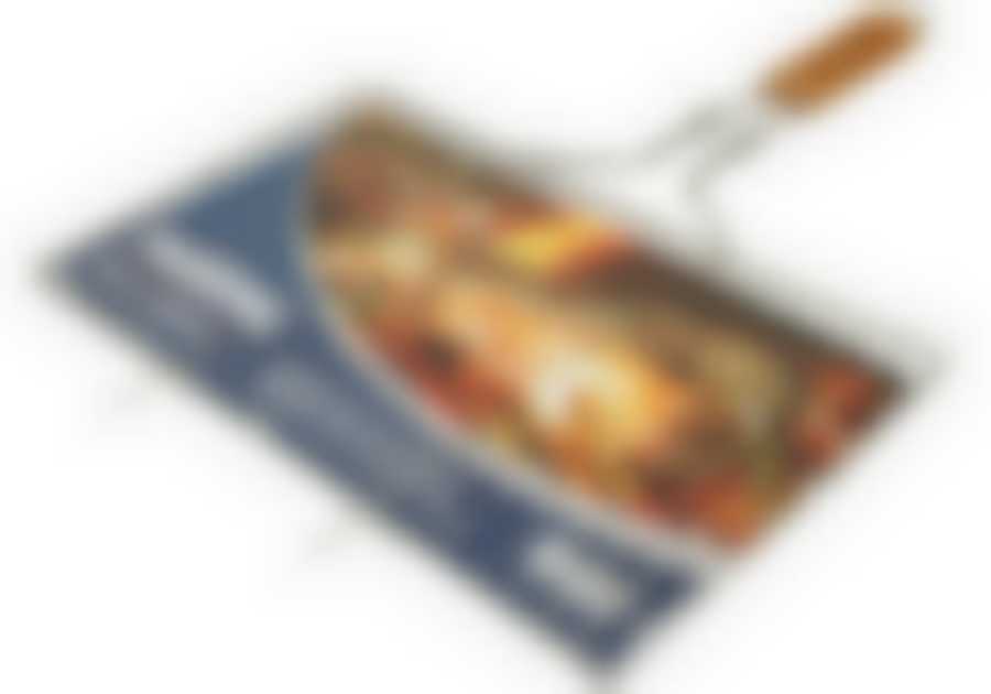 Решётка гриль для мяса Rosenberg большая, 420*250 мм