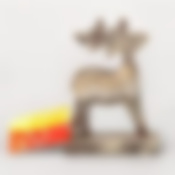 Фигурка декоративная House & Holder "Олень", высота 13 см