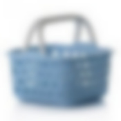 Корзинка "Стайл"квадратная, объем 4,0 л, 225*224*129 мм (цвет в ассортименте)