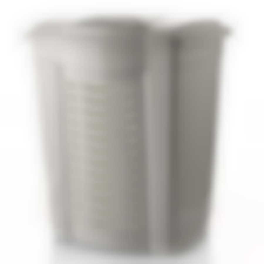 Корзина для белья, объем 60 л (цвет белый)