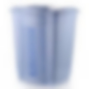 Корзина для белья, объем 60 л, 360 х 440 х 520 мм (цвет голубой)