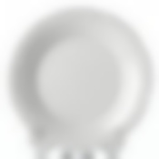 Тарелка закусочная (десертная) Porselen Caprice, D=17 см