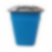 Бочка - бак квадратная с крышкой 250 л (цвет в ассортименте)