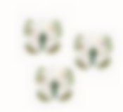 Набор елочных украшений House & Holder Бабочки, 3 шт