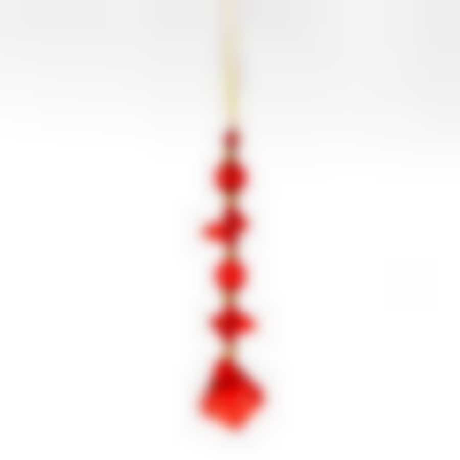 Украшение новогоднее подвесное House & Holder "Snow", 3 шт
