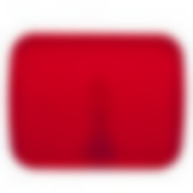 Поднос прямоугольный 470*365 мм цв.красный