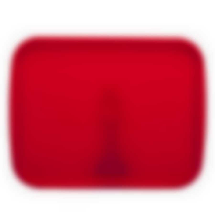 Поднос прямоугольный 470*365 мм цв.красный