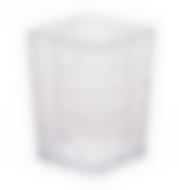 Стакан для зубных щёток "Кристалл" (прозрач.)