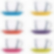 Чайный набор РЭЙНБОУ 220мл.