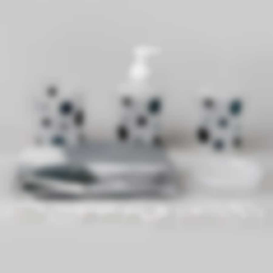 Набор для ванной комнаты House & Holder "Горох", 5 предметов