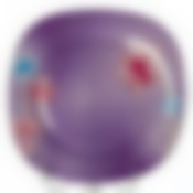 Тарелка столовая мелкая Luminarc Angel Purple, D=25 см