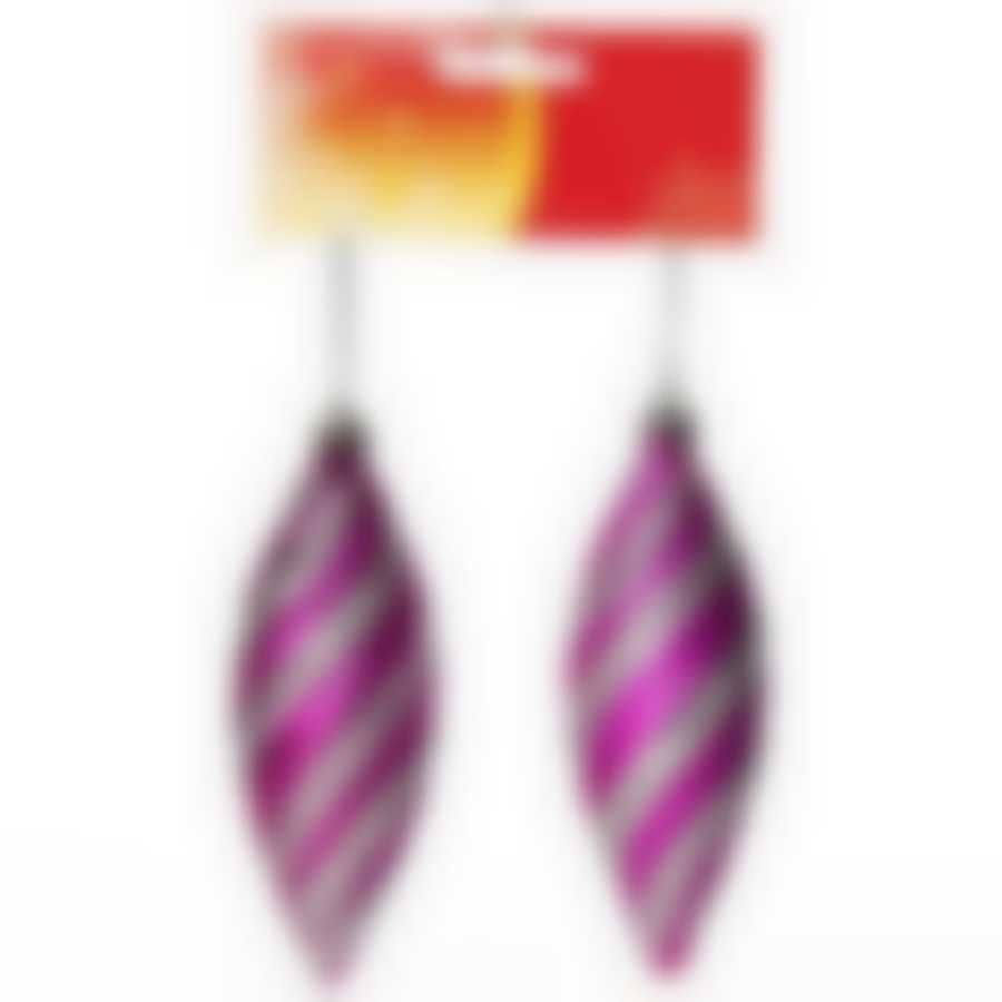 Украшение новогоднее подвесное House & Holder "Сосульки", 2 шт