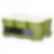 Набор горшков для выращивания рассады Smart Solution с поддоном и торфяными таблетками 6x400мл фисташковый