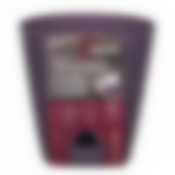 Горшок для цветов AMSTERDAM D110mm 0,65l с прикорневым поливом Морозная слива