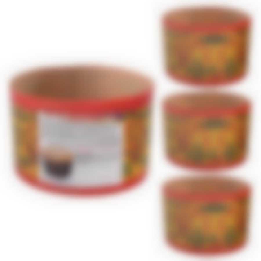 Форма для кулича бумажная "Пасхальная". Набор 3 шт. Диаметр 13,5см, высота 9,5см. NEW