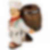 Подставка под зубочистки Повар 6,5*4*8 см. без упаковки