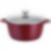 Кастрюля-сотейник agness с крышкой, индукция, 28*12 см 6,2 л