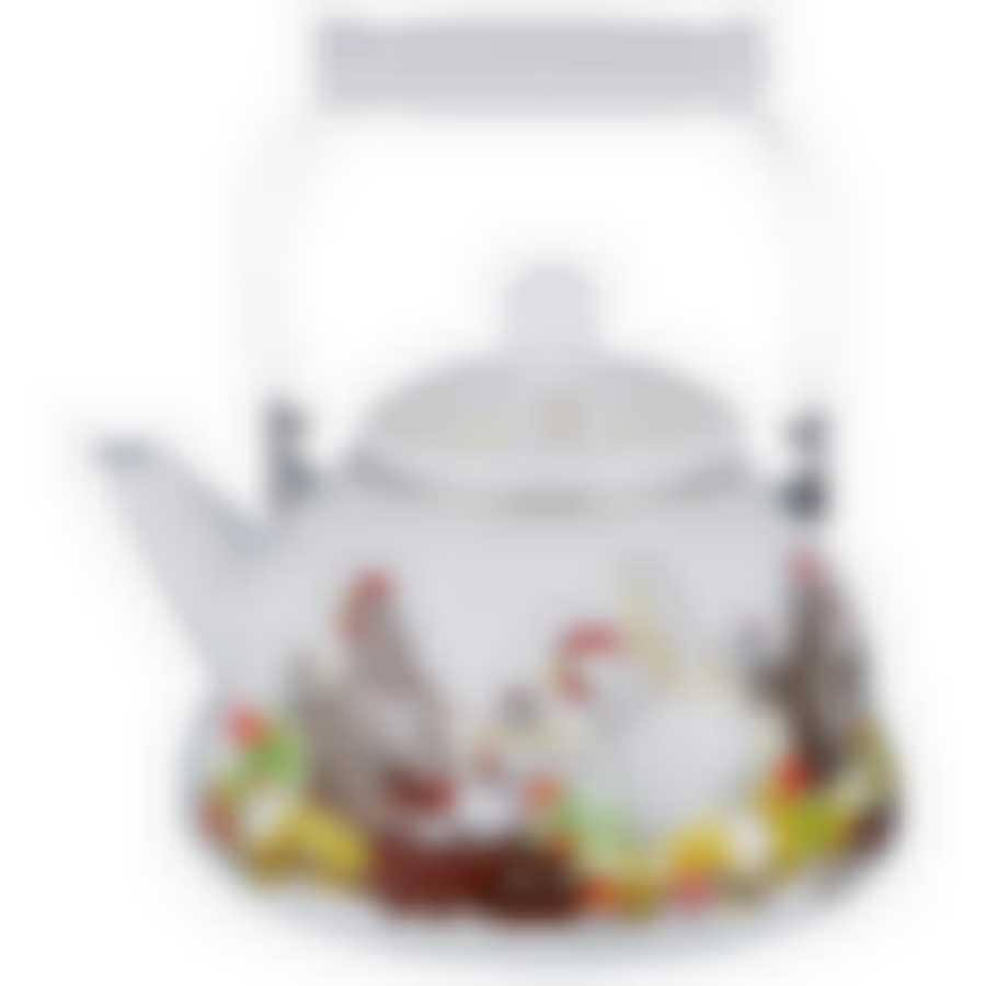 Чайник эмалированный agness, 3,0л