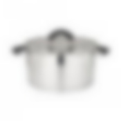 Кастрюля agness со стеклянной крышкой, нерж.сталь, 2,5л 18х10,5см