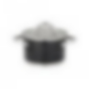 Кастрюля agness со стеклянной крышкой, нерж.сталь, 1,8л 16х9,5см