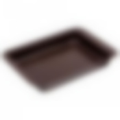 Форма для выпечки agness антипригарное покрытие 42,5*29*5 см, шоколад