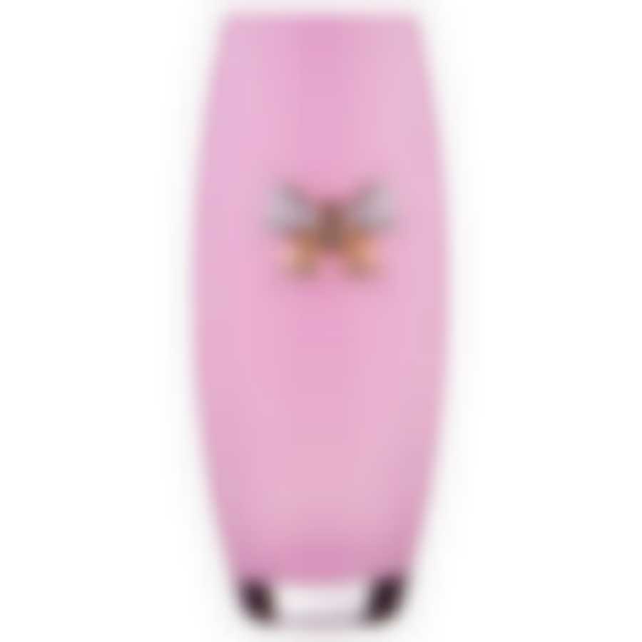 Ваза Флора розовая высота=26 см