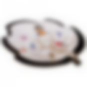 Набор блюд Райская птица из 2 шт. 21,5*17,5*3,5/18*15*3 см