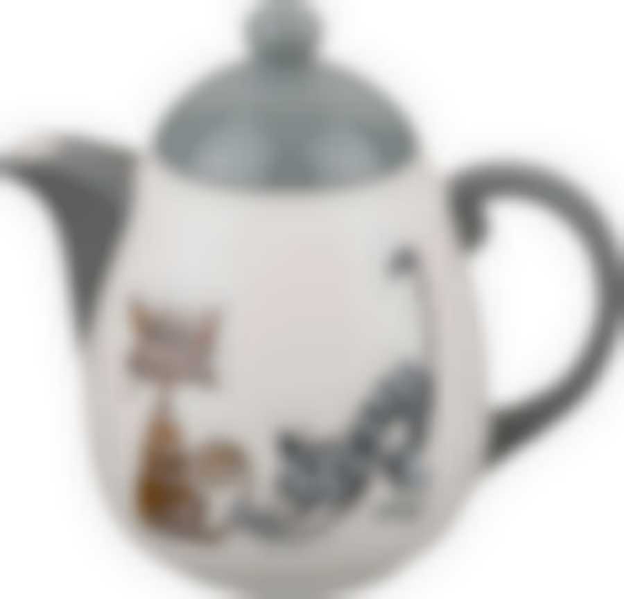 Заварочный чайник Озорные коты 1000 мл 19*12*18 см