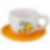 Чашка с блюдцем Итальянские лимоны 210 мл.